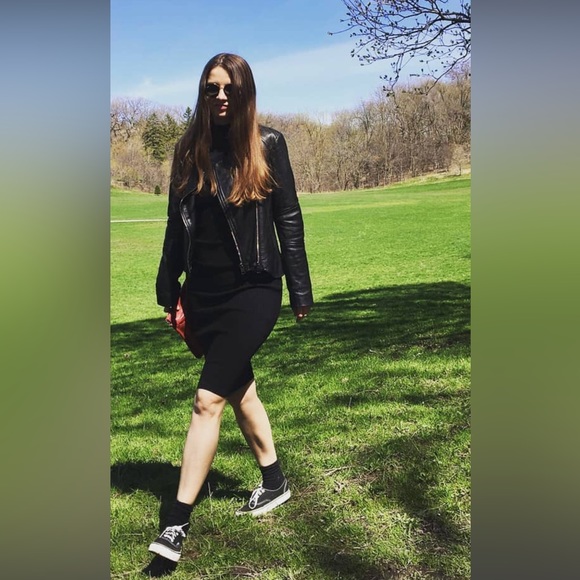 Helmut Lang/ Leather jacket - Picture 4 of 4